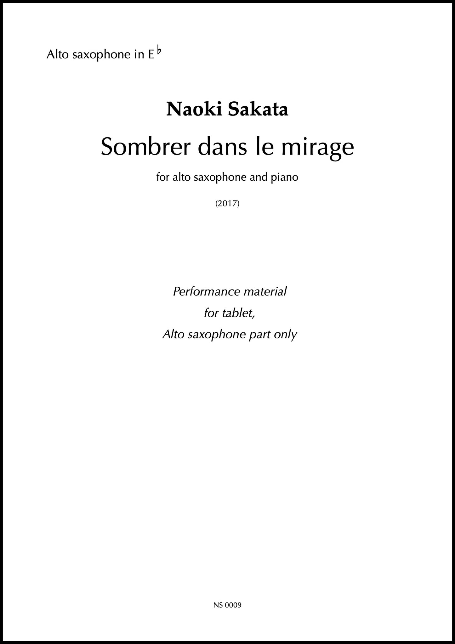 Sombrer dans le mirage